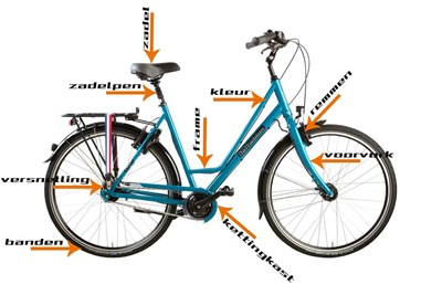 Uw LIEFHEBBER Z . O . U . T fiets keuzes